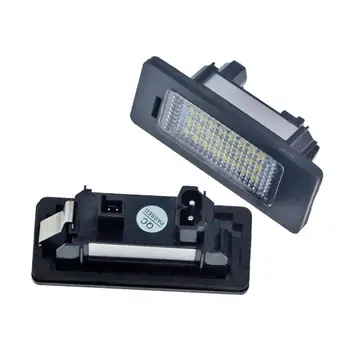 

2Pcs Error Free LED Car License Plate Light Car Styling Fit For BMW E39 E60 E70 E71 x5 X6 E60 M5 E90 E92 E93 M3 Car Accessories
