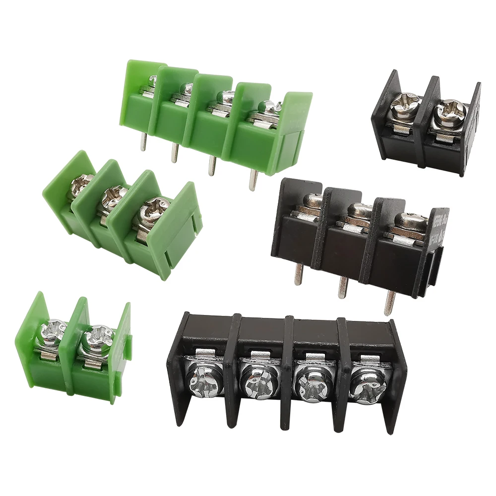 10/20 шт. kf7. 62 мм-2/3/4Pin 300 В 20A 7 мм Шаг прямой игольчатый коннектор Pcb винтовой клеммный