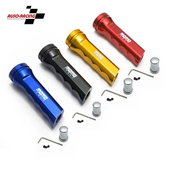 

momo Racing Universal Auto Car Aluminium Hand Brake Sleeve Handbrake Handle Protector Cover JDM