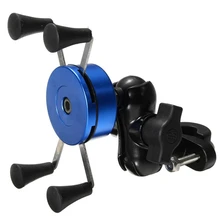 Soporte ajustable para teléfono móvil para motocicleta espejo retrovisor soporte para manillar soporte para teléfono móvil inteligente soporte para Moto