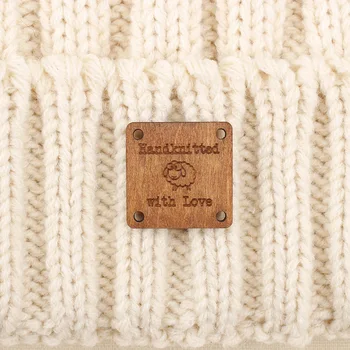 

Custom Labels,Wooden labels, personalized tags, knit labels, Custom Name, Handmade, Personalized Name, Product Tags (TB1417)