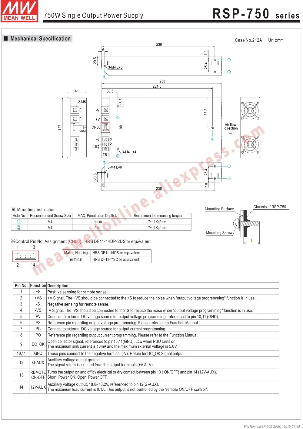 RSP-750-SPEC-7