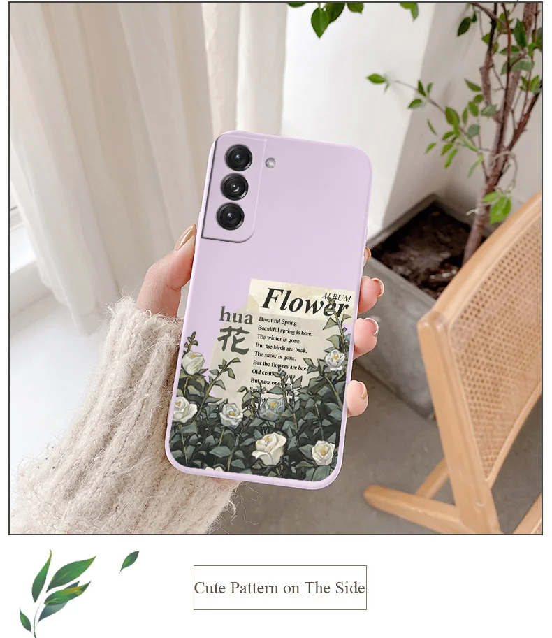 Oil Painting Roses Silicone Case For Samsung Galaxy S21 S20 FE S10 S9 Ultra Plus S10e Note 20 ultra 10 9 Plus Phone Back Cover