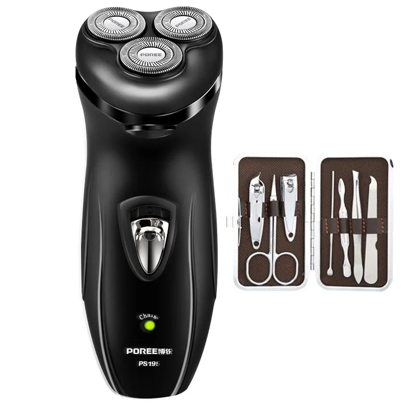 

Flyco/Flying Branch VPRO Shaver Three Cutter Head PS195 + Nail Clipper Set