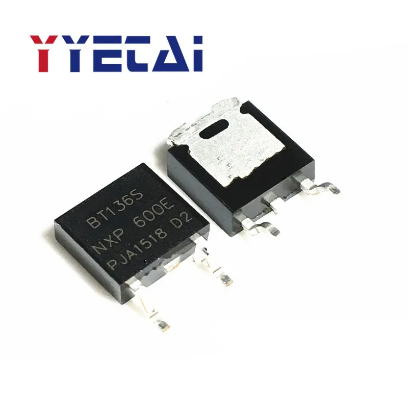 

TAI 20PCS BT136S-600E SOT-252 TO-252 Patch Bidirectional SCR