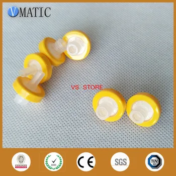 

High Quality 100Pcs 13mm 0.22um Plastic Yellow Syringe-Driven Filter Syringe Filter Water Solution Filtration Membrane