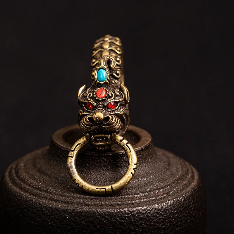 dragon brass key chain (6)