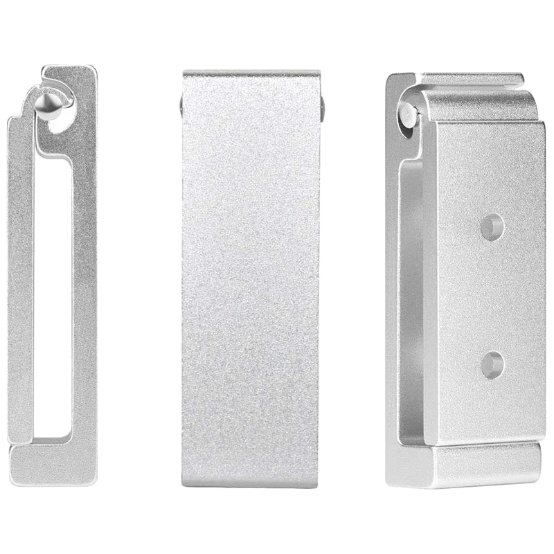 HTHL 5 PCS Foldable Wall Hook Invisible Folding Aluminum Wall Mount Hook Headphones Holder Coat Hook Creative Clothes Hook for