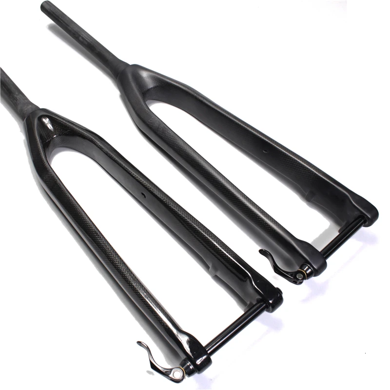 MTB FORK26/27.529er Mtb вилка полностью углеродистая вилка велосипеды жесткие горные велосипеды ForkTapered Проходная ось 15 мм вилка велосипедная 1-1/8