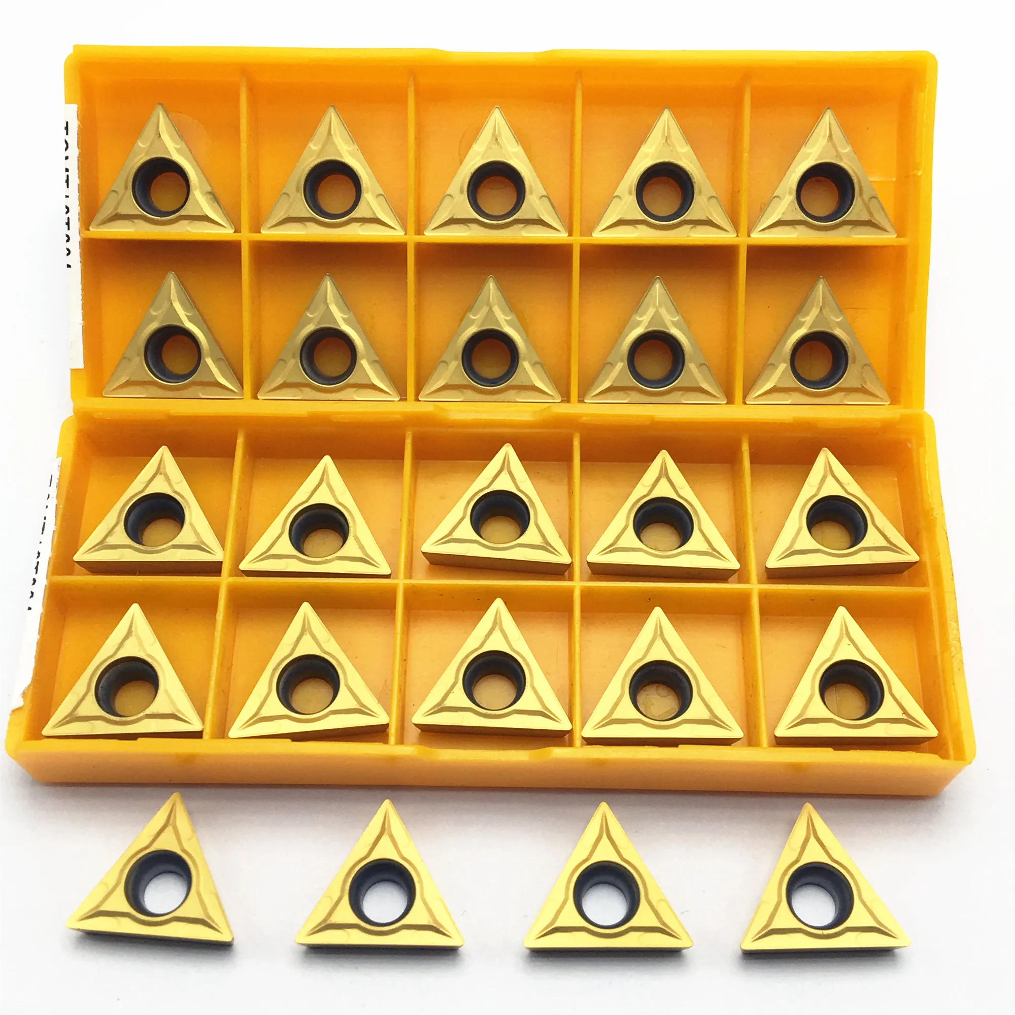 

20PCSTCMT16T304 UE6020/US735 Carbide Inserts External Turning Tool Lathe Tool tcmt 16t304 Carbide Turning Insert