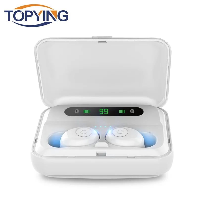 

TOPYING TWS 5.0 Wireless bluetooth Earphones True stereo Wireless Earphone Headphone Mini IPX5 Waterproof call Sport Earphones