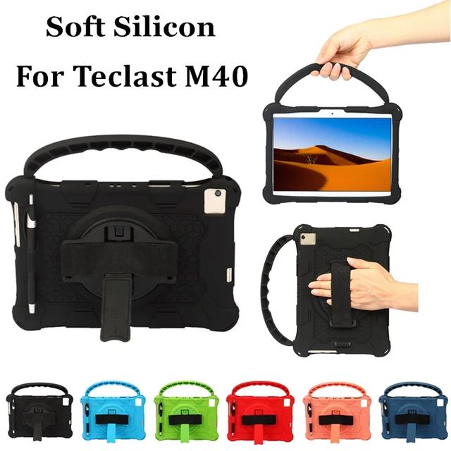 Free Stylus + Strap For Teclast P40S M40 Pro Plus M40S P40HD P30S P20S  P20HD P20 10.1 Tablet Silicon Cover Case with Kickstand - AliExpress