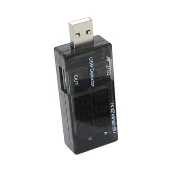 

USB 5V QC 2.0 3.0 OLED Current Voltage Charger Capacity Charger Text Voltmeter USB Meter Double Doctor Table Power Tester