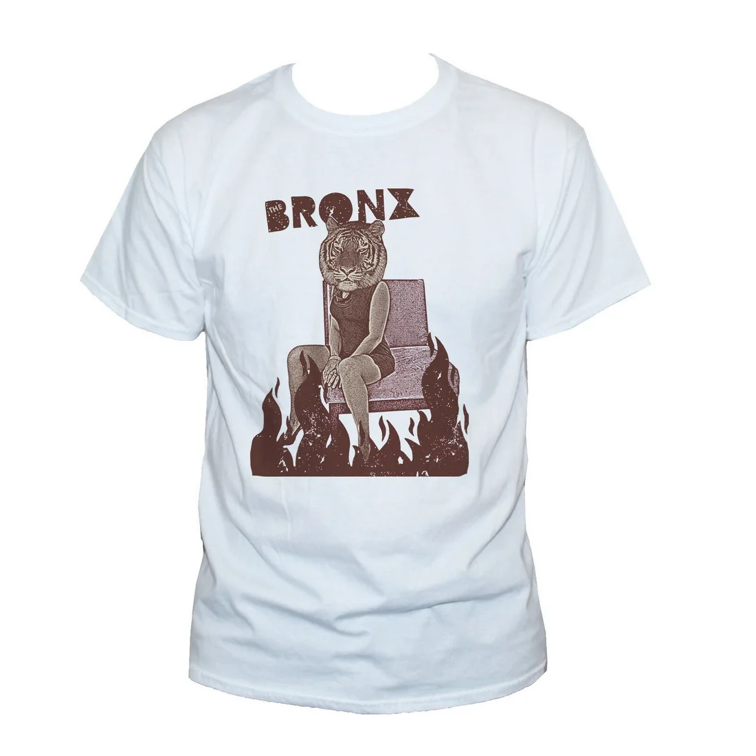 BRONX/топы футболка Нью-Йорк панк инди-рок с принтом графическая музыкальная группа