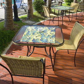 

10 Sizes tablecloth Cotton Fresh Table Cloth New Korean Style Plaid Print Rectangle Square Table Cover Home Textile Decoration