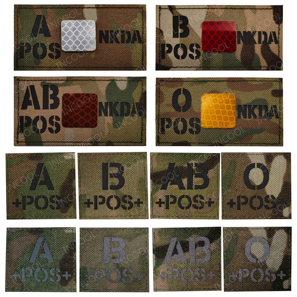 Una Patch Di Tipo Sangue Positivo, Un POS A NKDA Infrared Ir - Foto 2