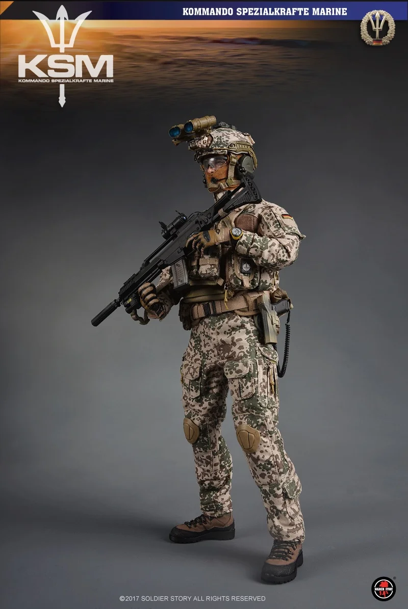 Soldier Story SS104 1/6 Германия Spezialisierte Einsatzkrafte Der Sea KSM VBSS Soldier фигурка героя коллекции