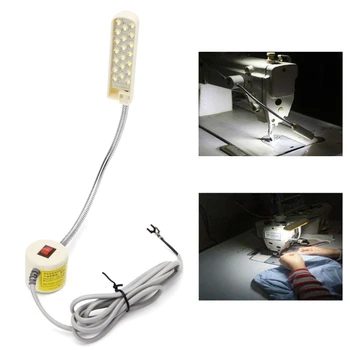 

Sewing Machine 20 LED Magnetic Base Flexible Mounting Light Lighting Lamp 220V