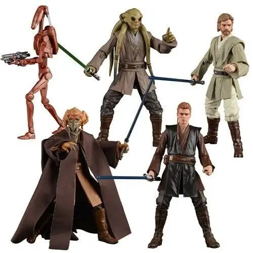 Набор фигурок Hasbro Звездные войны фисто Оби-Ван Энакин Скайуокер 6 дюймов модель