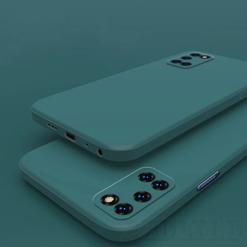 Thời Trang Gọng Vuông Silicone Ốp Lưng Điện Thoại Samsung Galaxy S21 S22 Cực S20 FE S10 Lite Note 20 10 Plus a51 A71 A52 Bìa Mềm samsung cute phone cover Cases For Samsung