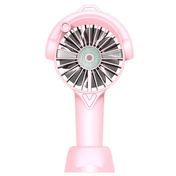 

Mini Handheld Humidifier Fan USB Rechargeabl Spray for Office, School, Dormitory, Outdoor