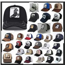 Новая вышитая бейсболка кепка-тракер бейсболка Регулируемая новая бейсболка с изображением животных