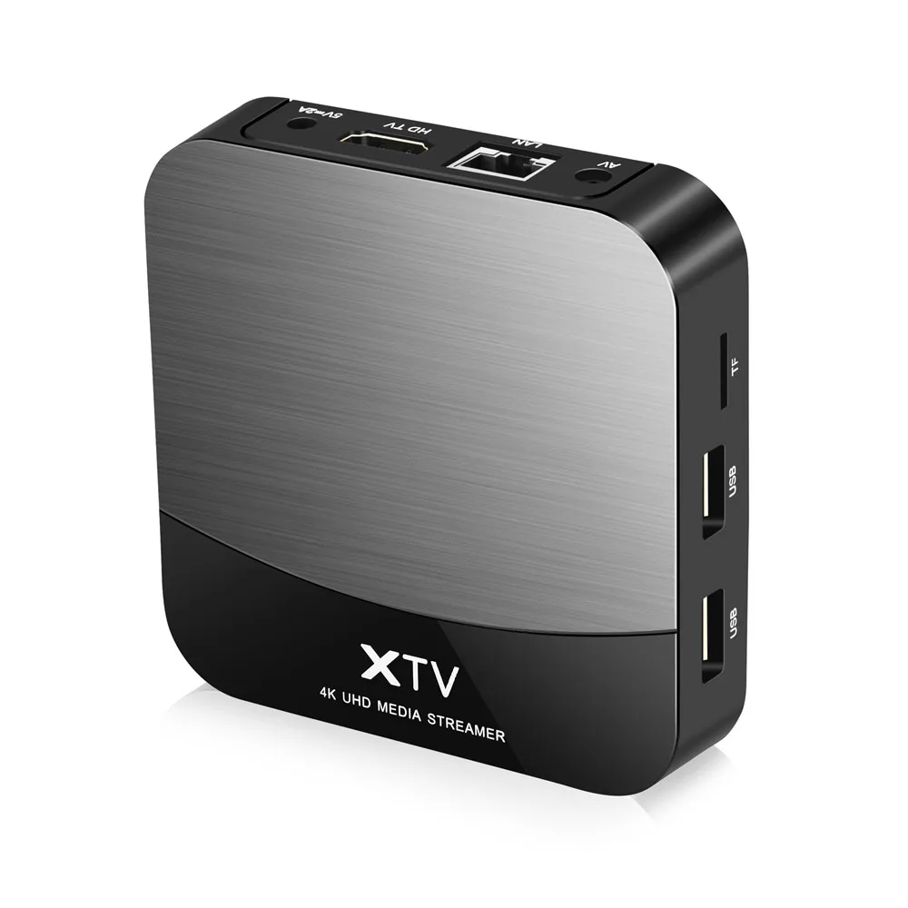 MEELO Plus X tv Android 7,1 Smart tv Box Amlogic S905X 1 ГБ DDR3 8 ГБ eMMC телеприставка 4K HD 100M LAN 2,4G 5G Wifi OEM медиаплеер