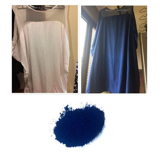 10g/20g Colore Blu Scuro Tessuto Tintura Pigmento Colorante No Dissolvenza per Abbigliamento Tessile Tintura Ristrutturazione per Cotone Denim Vernice 4