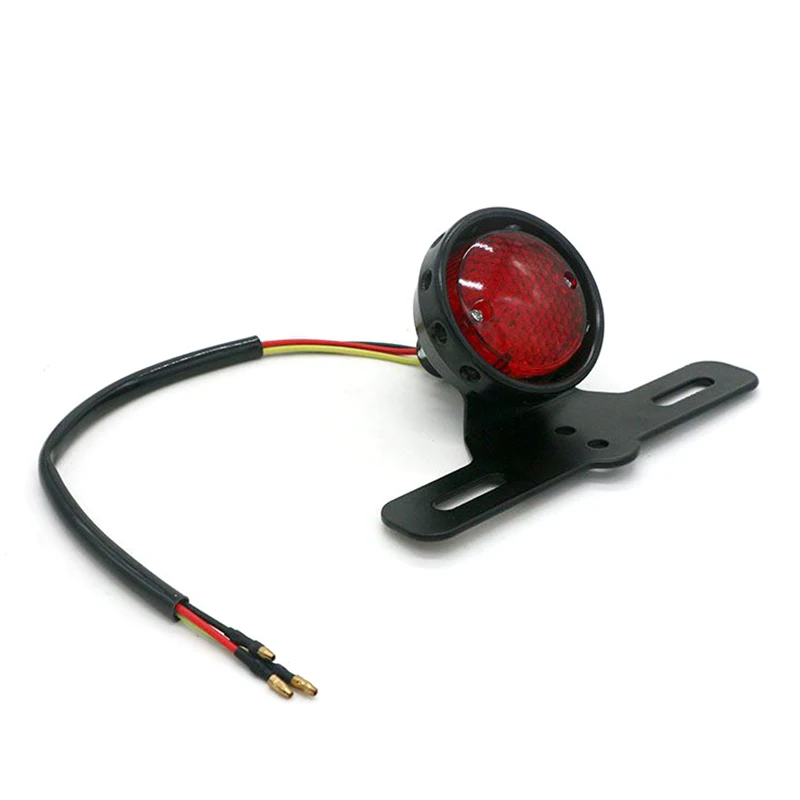 12V LED мото задний светильник s мотоциклетные задние стоп Cafe Racer бег для Bobber Chopper
