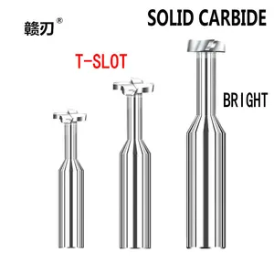 Твердосплавный Т-образный фрезерный станок, вольфрамовый инструмент с ЧПУ для обработки металла, стали, меди