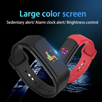 

Smart Watch Sleep Tracker Heart Rate Health Monitoring Blood Pressure B60 Sport Smart Bracelet Step Wristwatch Chronograph Smart