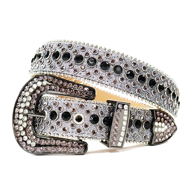 Rhinestone Studded Belt – The Great Big Store