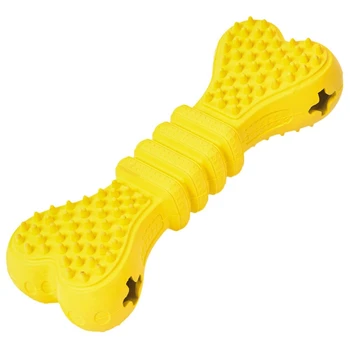 

Dog Chew Toy, Treat Dispensing Dog Toys, Tough Natural Rubber Toy for Playing, Chewing, Teeth Cleaning