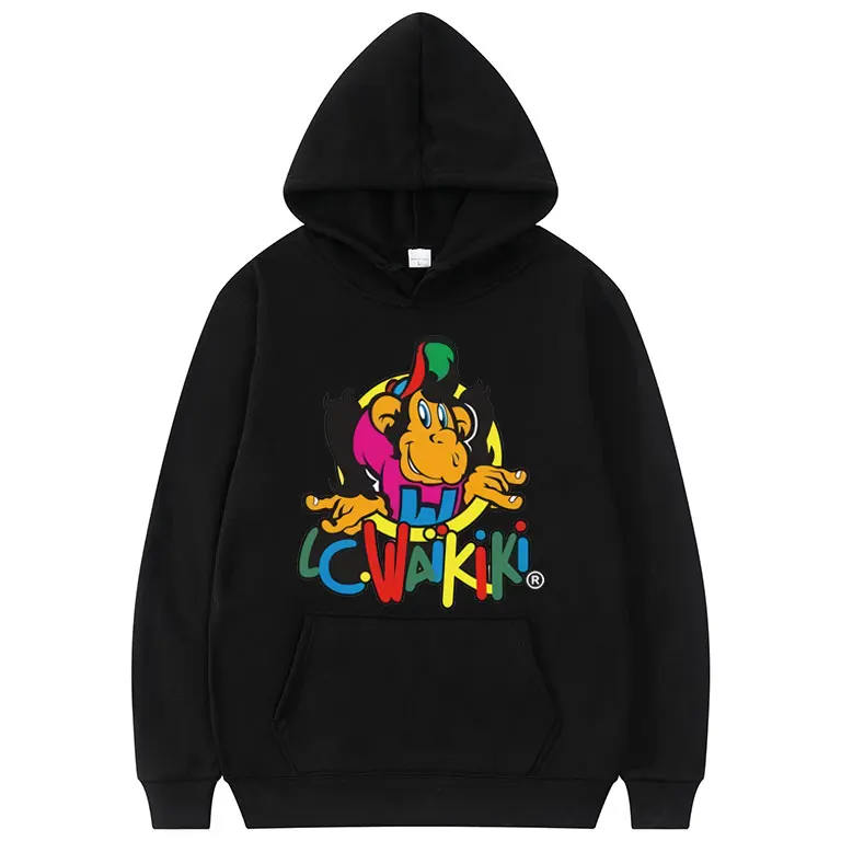 Monkey Hoodie LC Waikiki Monkey Merchandise Clothing Funny Graphic