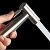 Hand protable Toilet bidet Sprayer Gun holder Stainless Steel Handheld Bidet Faucet home Bathroom Shower Head hose Self Cleaning 2