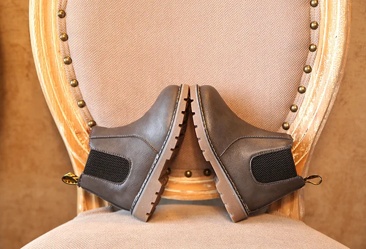 England Style Kids Shoes Boys Girls Boots Autumn Winter Fashion Vintage Shoes Children Martin Short Ankle Boots ботинки детские