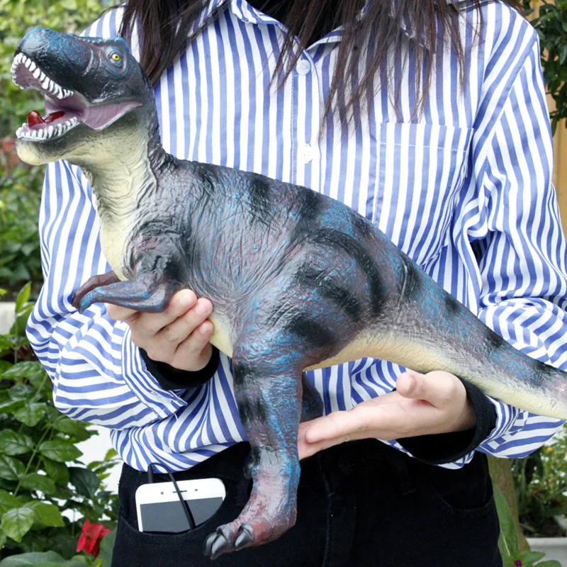 

Jurassic Large Size Model Soft Silcone Dinosaur Toy T-Rex Model Children Gift Toy