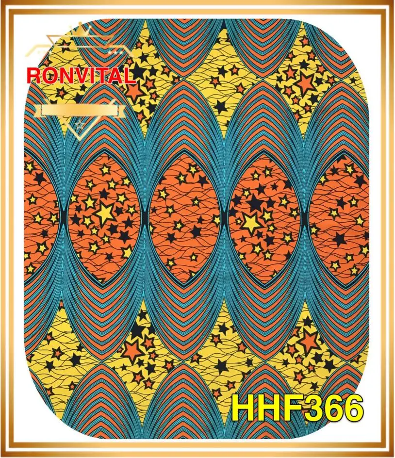 Ткань RONVITAL, восковая Ткань, хлопок, сделай сам, материал Анкара, Ткань 6 ярдов/шт,, Женская ткань
