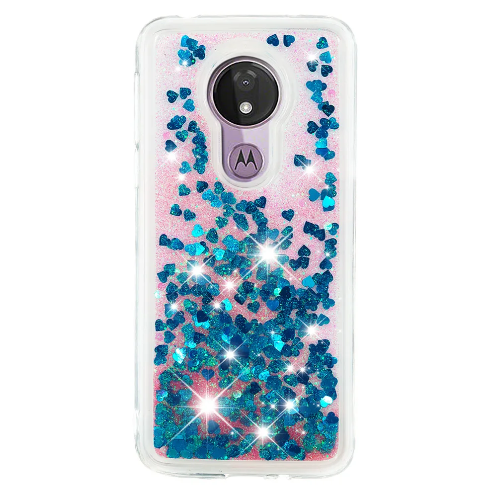 Блестящий чехол s для Motorola Moto C E4 E5 G5S E6 Plus G6 Play E6S чехол XT1803 силиконовый чехол для Moto G6 G7 Z3 Play чехол - Цвет: blue