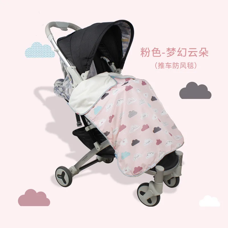 Windproof Blanket Stroller Baby Carrier Cover Infant Carriage Blanket Winter Outdoor Baby Warm Cloak Foot Cover Waterproof Mat