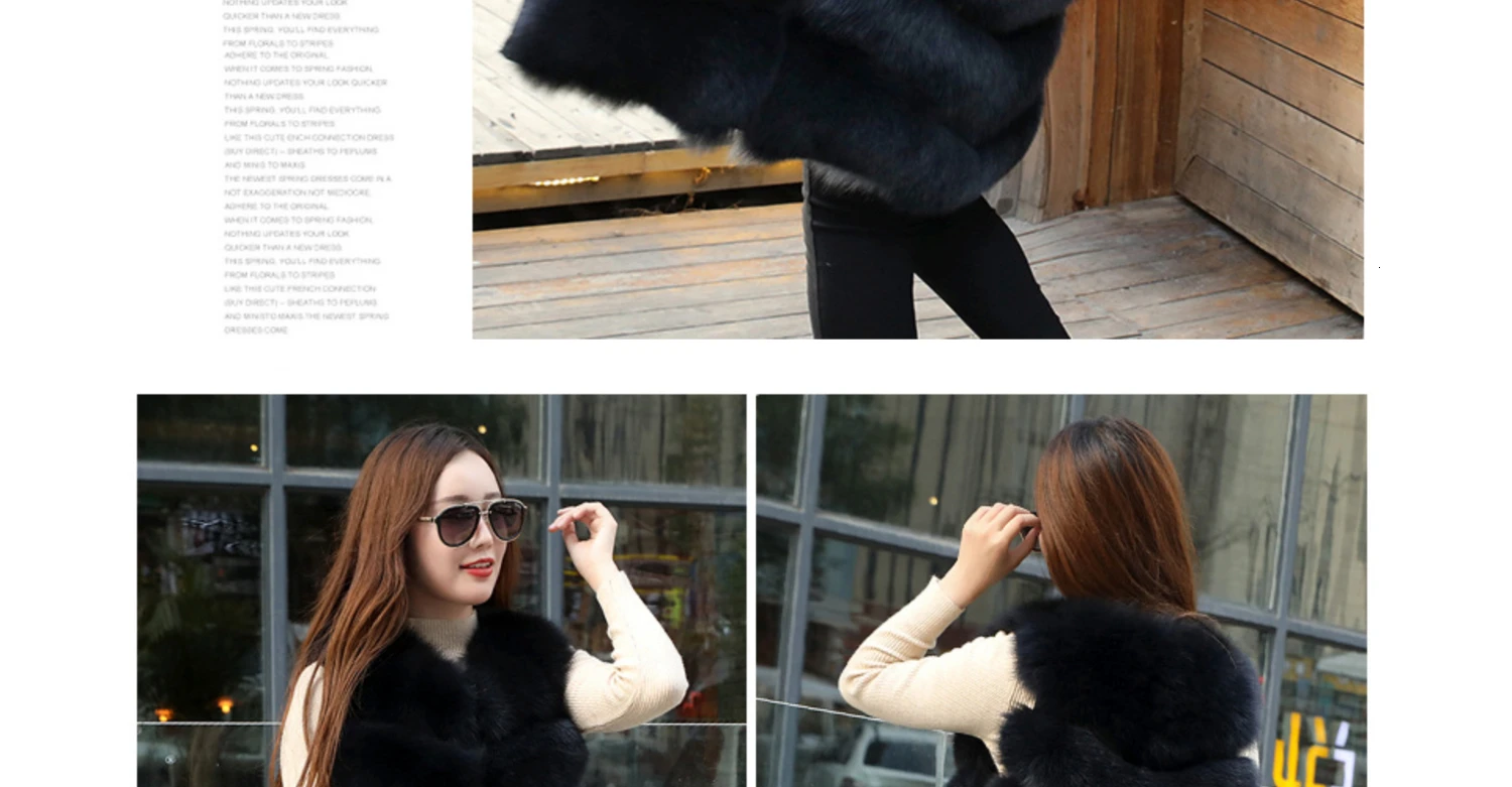 Top Real Fur Vests Long Winter Women Fur Vest Female Sleeveless Genuine Fur Vest Ladies Fashion Luxury Slim Warm High Quality 2019 21
