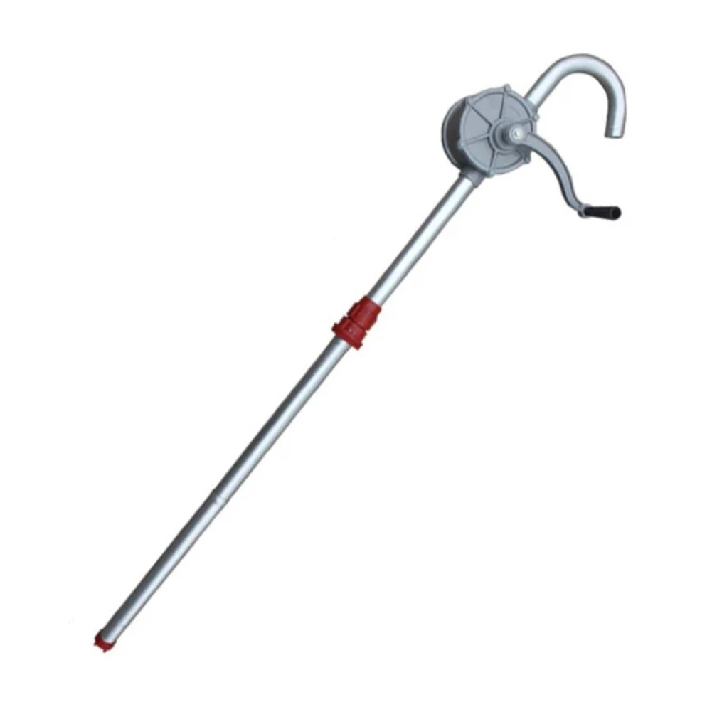 

Multifunction Gas Tool Hand Crank Heavy Duty Fuel Oil Wearproof Kerosene Drum Pumps Easy Use Aluminum Alloy Manual Garage Rotary