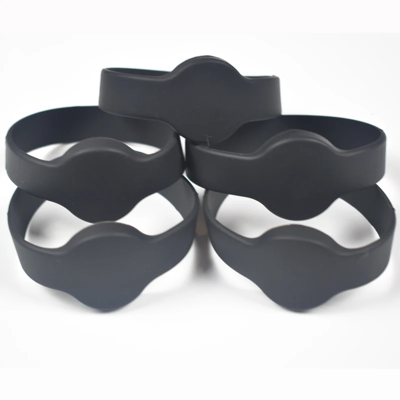13.56Mhz RFID Wristband Silicone Bracelets Wrist Band NFC Smart S50 1k IC ISO14443A Door Access Control Card | Безопасность и