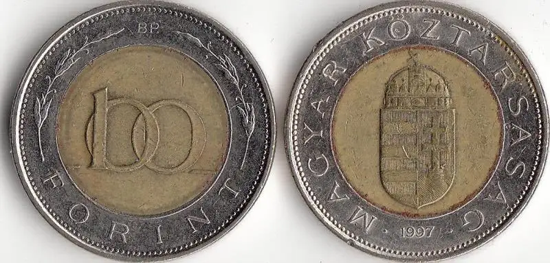 Hungarian 100 Forint Coins Europe New Original Coin Commemorative Edition 100% Real Rare Eu Random Year | Дом и сад