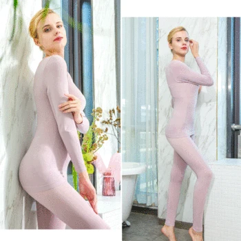 

set women's quantum health clothes seamless Body underwear golden three seconds heating body shaping underwear