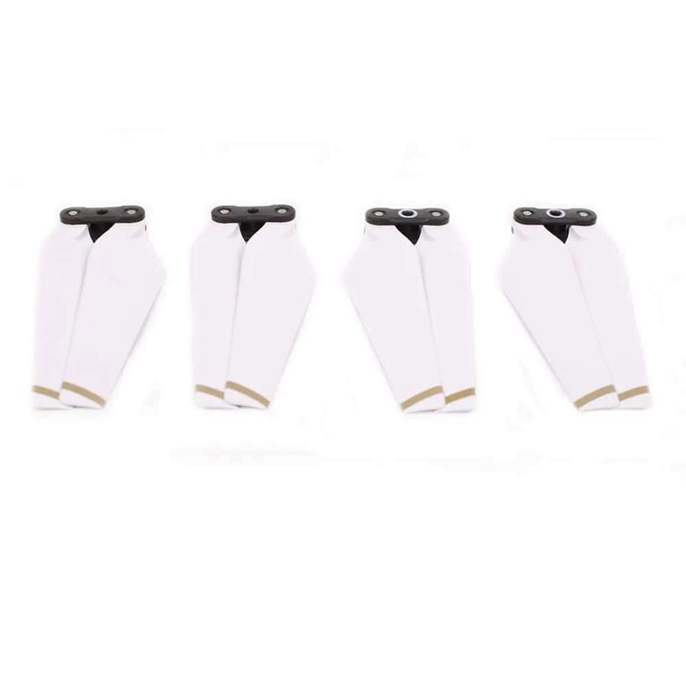4pcs white 4/8 шт. 8330F для DJI Mavic Pro замена пропеллеров лезвие CCW/CW углеродное волокно композитный низкий уровень шума база крыло Дрон запчасти - Цвет: 4pcs white