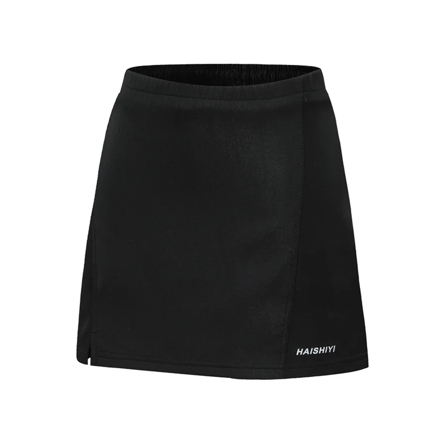 A-line Fishtail Running White Tennis Skirts Quick Dry Word Skirt Badminton Wear Women's Sports Golf Short Skirt Plus Size