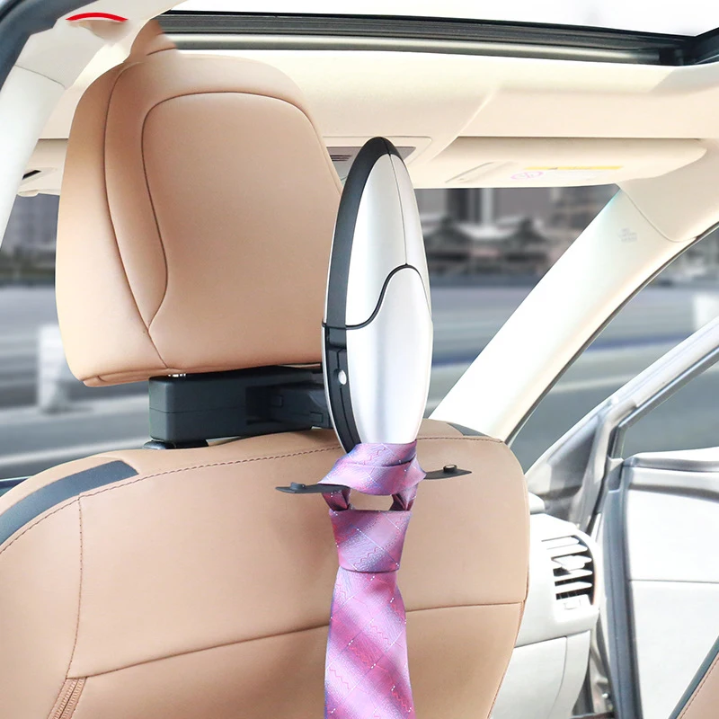 Автомобильная вешалка на заднее сиденье, подголовник для пальто, куртки, костюма, брюк, автомобильная безопасная вешалка, вешалка для одежды, подвесной крючок ABS+ PC