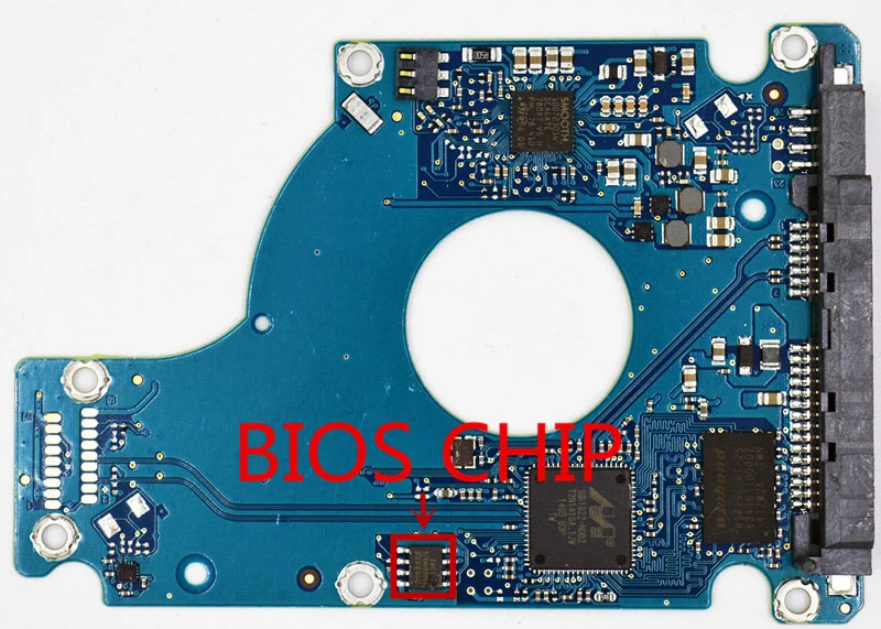 Jia Yuan Sheng Seagate HDD placa lógica PCB/100739392 REV A / 7C Rev.A ...