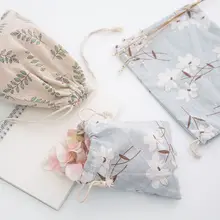 

Sundries Storages Bags Small Bag Cotton Drawstring Pouch Underwear Storage Sac For Dormitory Makeup Cosmetic Coins Organizer